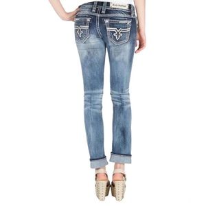 Rock Revival Jacklyn Straight Stretch Jeans